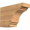 Ekena Millwork Pescadero Smooth Rafter Tail, Western Red Cedar, 5 1/2"W x 12"H x 18"L RFT06X12X18PEC00SWR - alternate 1